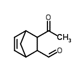 CAS 登录号：129568-34-9， 3-乙酰基双环[2.2.1]庚-5-烯-2-甲醛