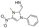 CAS 登录号:129661-55-8, 1-(1-甲基-5-硝基咪唑-2-基)-N-苯基甲亚胺
