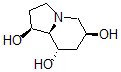 CAS 登录号:129724-72-7, (1S,6S,8S,8aR)-1,2,3,5,6,7,8,8a-八氢吲嗪-1,6,8-三醇