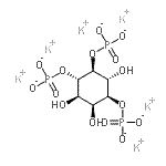 CAS 登录号:129828-71-3, 己钾(1S,2S,3R,4S,5S,6R)-3,5,6-三羟基-1,2,4-环己烷三基三(磷酸酯)