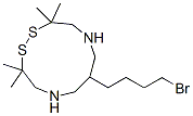 CAS#: 129915-24-8, 7-(4-Bromobutyl)-3,3,11,11-Tetramethyl-1,2-Dithia-5,9-Diazacycloundecane Dihydrobromide