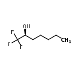 CAS 登录号：130025-35-3， (2S)-1,1,1-三氟-2-庚醇