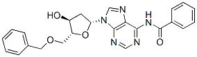 CAS#: 130359-85-2, N-[9-[(2R,4S,5R)-4-Hydroxy-5-(Phenylmethoxymethyl)Oxolan-2-Yl]Purin-6-Yl]Benzamide