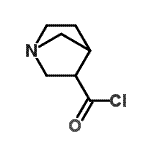 CAS#: 130513-77-8, 1-Azabicyclo[2.2.1]Heptane-3-Carbonyl Chloride