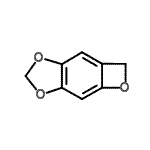 CAS 登录号：130576-77-1， 6H-氧杂环丁烷并[2,3-f][1,3]苯并二氧戊环