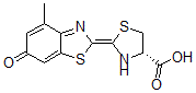 CAS 登录号:130593-26-9, (2Z,4S)-2-(4-甲基-6-氧代-1,3-苯并噻唑-2-亚基)-1,3-噻唑烷-4-羧酸