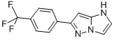 CAS#: 130598-74-2, 6-[4-(Trifluoromethyl)Phenyl]-5H-Pyrazolo[1,5-a]Imidazole