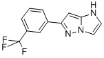 CAS 登录号：130598-75-3， 6-[3-(三氟甲基)苯基]-5H-吡唑并[1,5-a]咪唑