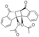 CAS 登录号:130817-81-1, 9,10-二氧代茚满并(2',3'-4,3)环丁(1,2-b)茚满-4b,4c-二基二乙酸酯
