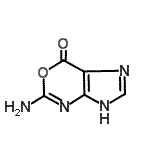 CAS 登录号：130890-45-8， 5-氨基咪唑并[4,5-d][1,3]恶嗪-7(1H)-酮