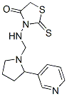 CAS#: 13097-08-0, N-(4-Oxo-2-Sulfanylidene-1,3-Thiazolidin-3-Yl)Pyridine-4-Carboxamide