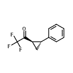 CAS 登录号：130980-00-6， 2,2,2-三氟-1-[(1R,2R)-2-苯基环丙基]乙酮
