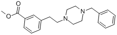 CAS#: 131028-34-7, Methyl 3-[2-[4-(Phenylmethyl)Piperazin-1-Yl]Ethyl]Benzoate