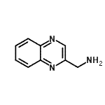 CAS 登录号：131052-78-3， 1-(2-喹喔啉基)甲胺