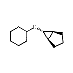 CAS 登录号：131171-02-3， (1R,5S,6R)-6-(环己基氧基)双环[3.1.0]己烷