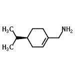 CAS 登录号：131246-72-5， 1-[(4S)-4-异丙基-1-环己烯-1-基]甲胺
