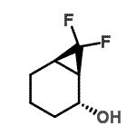 CAS 登录号：131262-29-8， (1R,2R,6R)-7,7-二氟双环[4.1.0]庚烷-2-醇