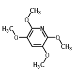 CAS 登录号：13131-24-3， 2,3,5,6-四甲氧基吡啶