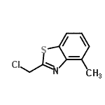 CAS 登录号：131337-69-4， 2-(氯甲基)-4-甲基-1,3-苯并噻唑