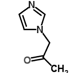 CAS 登录号：131394-02-0， 1-(1H-咪唑-1-基)丙酮