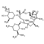 CAS 登录号：131418-65-0， (1R,2S,5R,6S,7S,11S)-8-{[(2S,3R,4S)-4-(二甲基氨基)-3-羟基-6-甲基四氢-2H-吡喃-2-基]氧基}-2-乙基-9-羟基-6-{[(2R,4R,5S,6S)-5-羟基-4-甲氧基-4,6-二甲基四氢-2H-吡喃-2-基]氧基}-1,5,7,9,11,13-六甲基-3,15-二氧杂双环[10.2.1]十五碳-12-烯-4,14-二酮