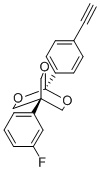 CAS#: 131505-63-0, 4-(4-Ethynylphenyl)-1-(3-Fluorophenyl)-3,5,8-Trioxabicyclo[2.2.2]Octane