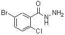 CAS 登录号：131634-71-4， 5-溴-2-氯苯甲酰肼