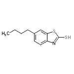 CAS 登录号：131785-57-4， 6-丁基-1,3-苯并噻唑-2(3H)-硫酮