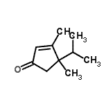 CAS 登录号：131794-49-5， 4-异丙基-3,4-二甲基-2-环戊烯-1-酮