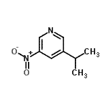 CAS 登录号：131941-33-8， 3-异丙基-5-硝基吡啶