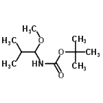 CAS#: 131971-63-6, 2-Methyl-2-Propanyl (1-Methoxy-2-Methylpropyl)Carbamate