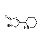 CAS 登录号：132033-93-3， 5-(2-哌啶基)-1,2-恶唑-3(2H)-酮