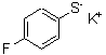 CAS 登录号：132130-83-7， 4-氟苯硫酚钾盐