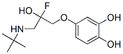 CAS 登录号：132178-18-8， 4-[3-(叔丁基氨基)-2-羟基丙氧基]-3-氟苯-1,2-二醇