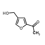 CAS 登录号：132332-01-5， 1-[4-(羟基甲基)-2-呋喃基]乙酮