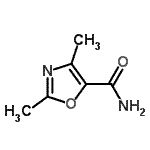 CAS 登录号：132334-39-5， 2,4-二甲基-1,3-恶唑-5-甲酰胺