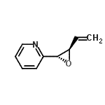 CAS 登录号：132356-15-1， 2-[(2R,3R)-3-乙烯基-2-环氧乙烷基]吡啶