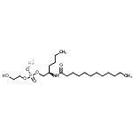 CAS 登录号：132362-78-8， 钠(2R)-2-(月桂酰氨基)己基2-羟基乙基磷酸酯