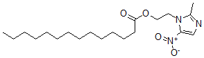 CAS 登录号:132367-97-6, 2-(2-甲基-5-硝基咪唑-1-基)乙基十四烷酸酯