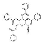 CAS 登录号:132413-50-4, 2,3,4,6-四-O-苯甲酰基-N-(硫代甲酰烯)-beta-D-吡喃葡萄糖基胺
