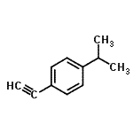 CAS 登录号：132464-91-6， 1-乙炔基-4-异丙基苯