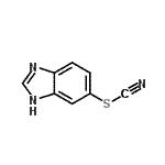 CAS#: 132474-64-7, 1H-Benzimidazol-5-Yl Thiocyanate