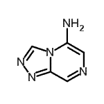 CAS 登录号：13258-12-3， [1,2,4]三唑并[4,3-a]吡嗪-5-胺