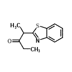 CAS 登录号：132607-29-5， 2-(1,3-苯并噻唑-2-基)-3-戊酮
