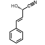 CAS 登录号：132617-10-8， (2S,3E)-2-羟基-4-苯基-3-丁烯腈