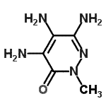 CAS 登录号：132635-22-4， 4,5,6-三氨基-2-甲基-3(2H)-哒嗪酮