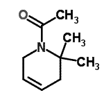 CAS 登录号：132644-83-8， 1-(2,2-二甲基-3,6-二氢-1(2H)-吡啶基)乙酮