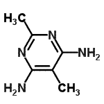 CAS 登录号：13265-42-4， 2,5-二甲基-4,6-嘧啶二胺