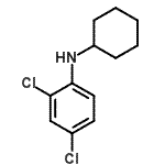 CAS#: 132666-31-0, 2,4-Dichloro-N-Cyclohexylaniline