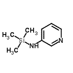 CAS 登录号：132735-42-3， N-(三甲基硅烷基)-3-吡啶胺